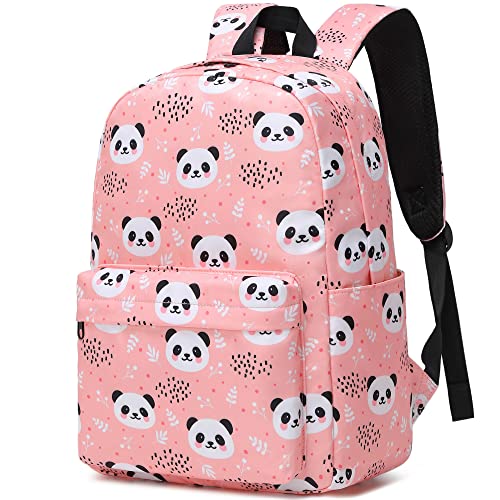 Kouxunt Schulrucksack Mädchen Teenager Rucksack Schule Kinder Schulranzen Laptop Rucksack Damen (Panda) von Kouxunt