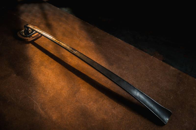 Handgeschmiedetes Schuhlöffel, Handgemachter Schmied Edelstahl Schuhlöffel Handgeschmiedetes Schuhlöffel, Handgemachter Schmied Edelstahl Schuhlöffel von KovanyDesign