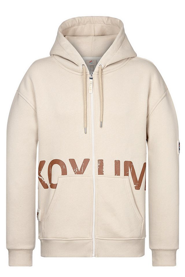 Koyumi Hoodie Oversize Zip Hoodie Flauschig Braun Koyumi Hoodie Oversize Zip Hoodie Flauschig Braun von Koyumi