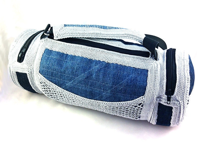 Häkeln-Jeans Umhängetasche von Kozaluss