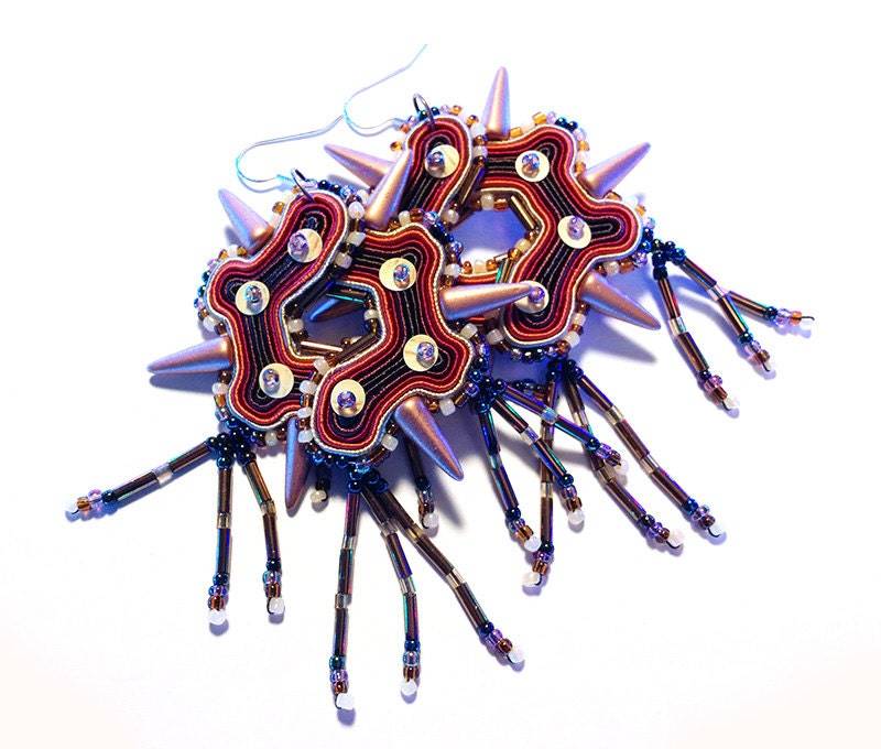 Madmax Soutache Ohrringe von Kozaluss