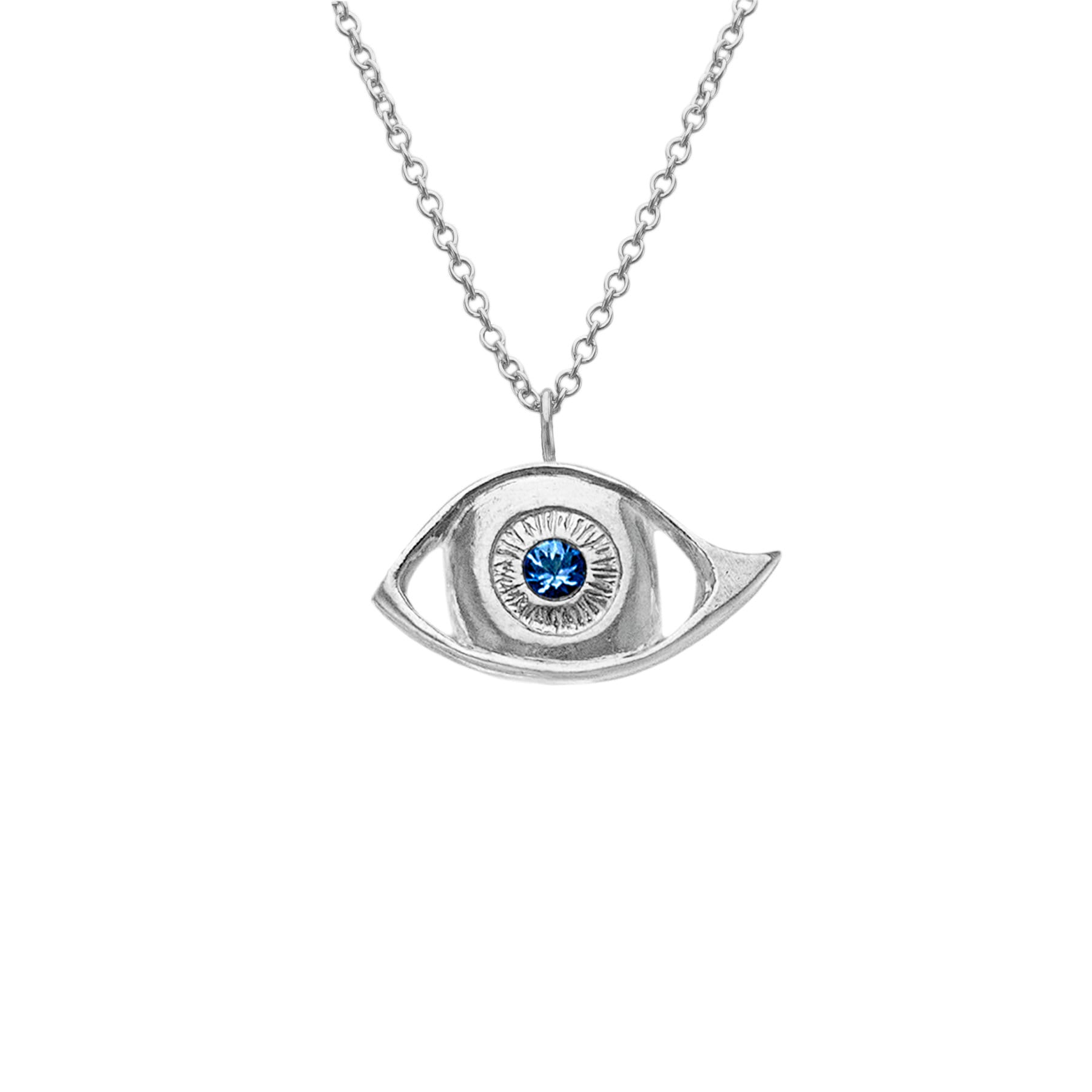 Halskette Sapphire Bösen Auge Halskette Sapphire Bösen Auge von Kozminka