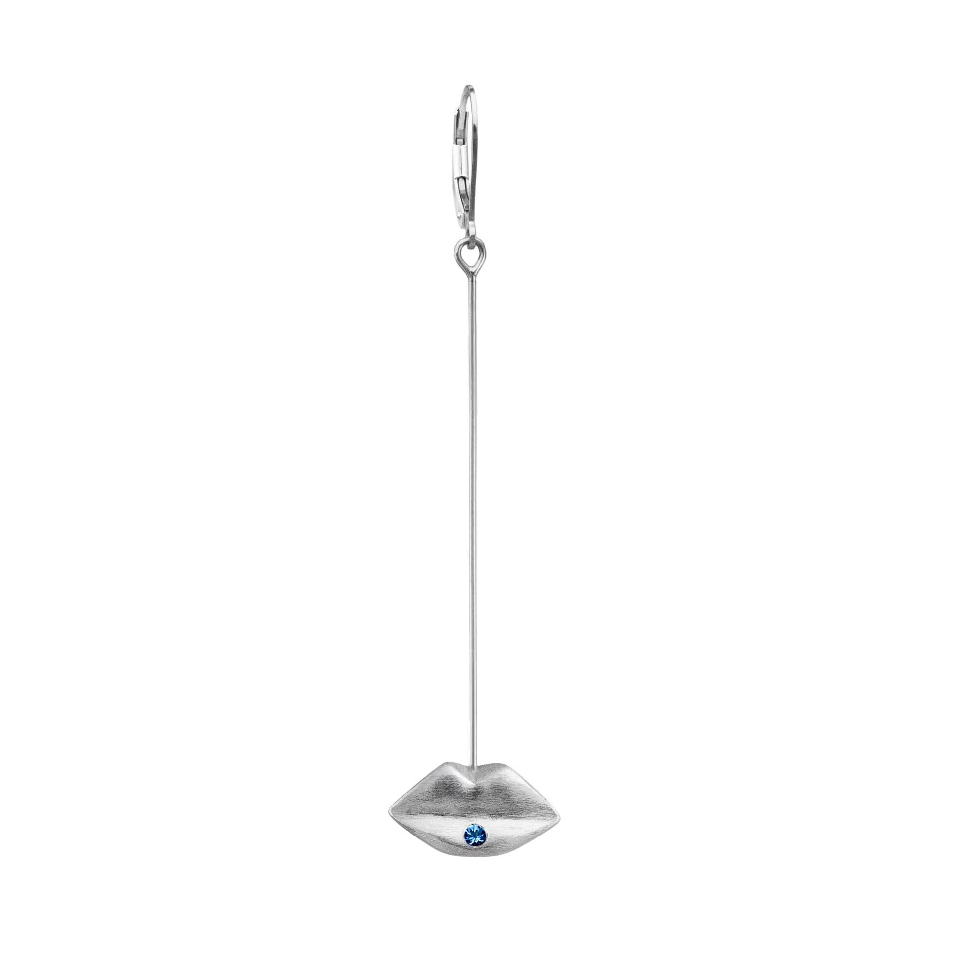 "Ohrring "Long Sweet Kiss" Mit Sapphire Piercing." "Ohrring "Long Sweet Kiss" Mit Sapphire Piercing." von Kozminka
