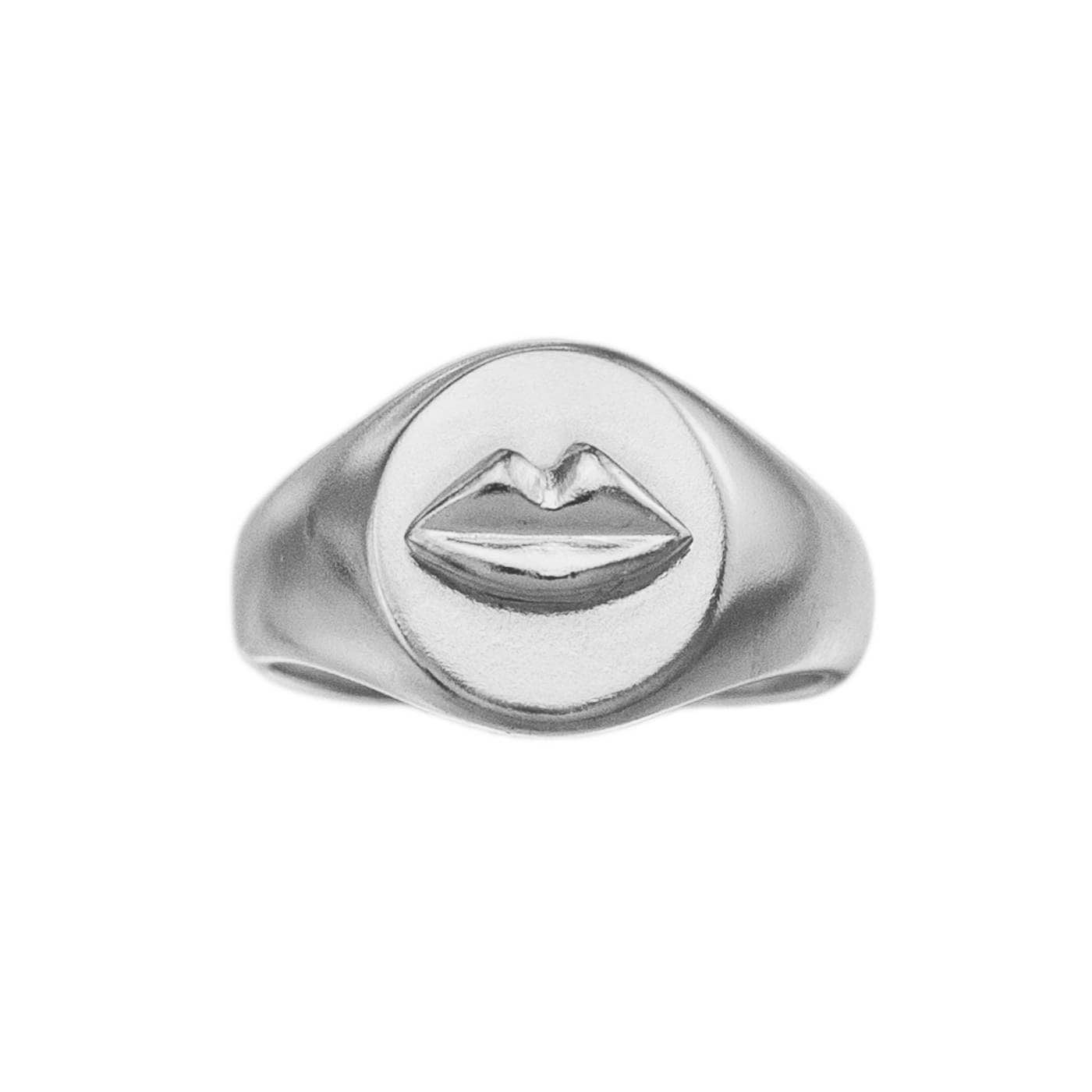 Ring Siegelring Silber Kuss Ring Siegelring Silber Kuss von Kozminka