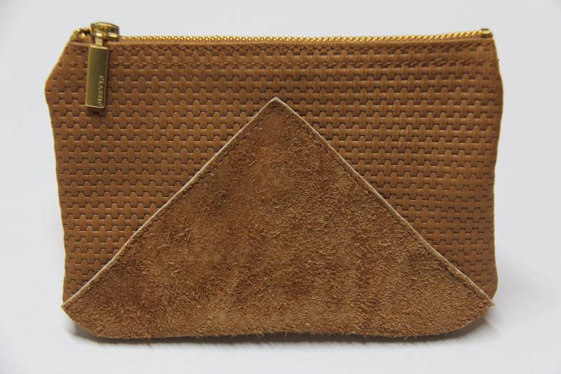 Geldbörse -Leder Naturbraun Moni(1 von Krabbelpuschenfee