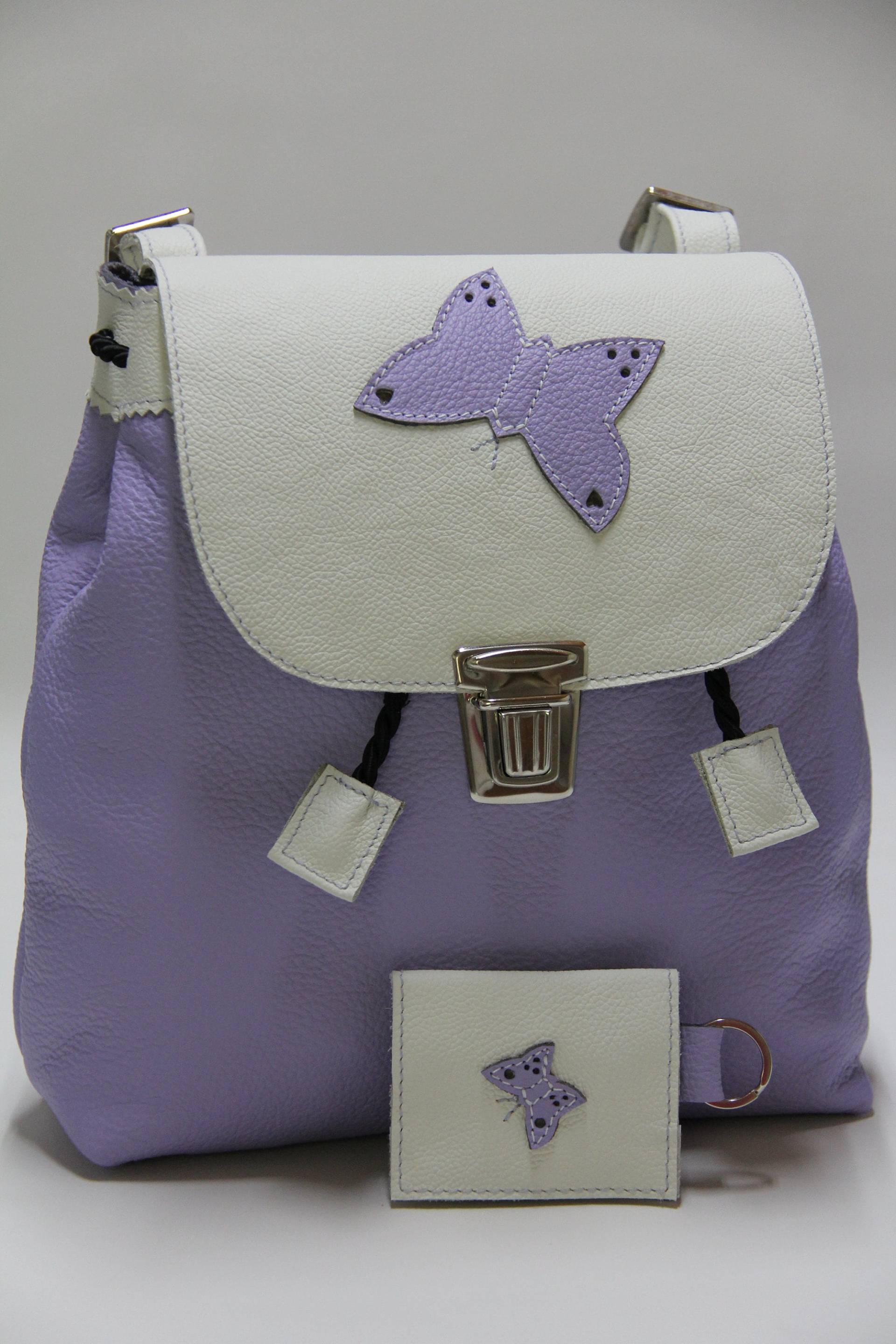 Kinderrucksack-Setlederkleiner Schmetterling Kinderrucksack-Setlederkleiner Schmetterling von Krabbelpuschenfee