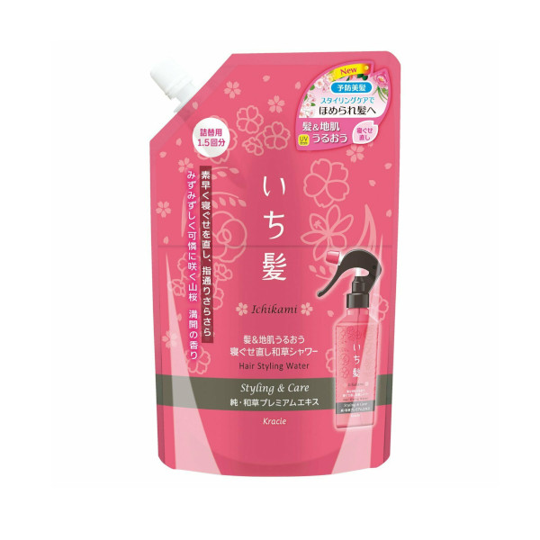 Kracie - Ichikami Hair Styling Water Refill - 375ml von Kracie