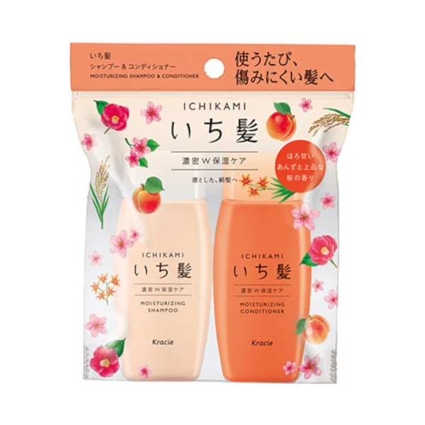 Kracie - Ichikami Moisturizing Shampoo & Conditioner Mini Set - 1set(2artikel) von Kracie