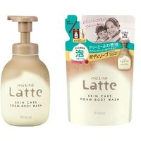 Kracie - Latte Skin Care Foam Body Wash 420ml Refill von Kracie