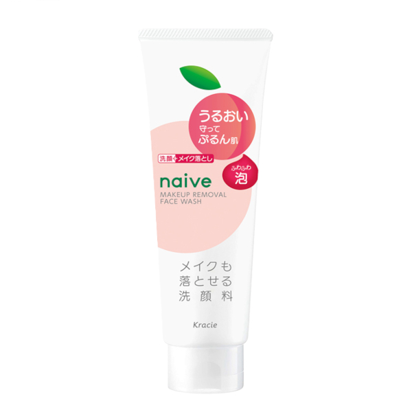 Kracie - Naive Makeup Removal Face Wash Moisturizing - 180g von Kracie