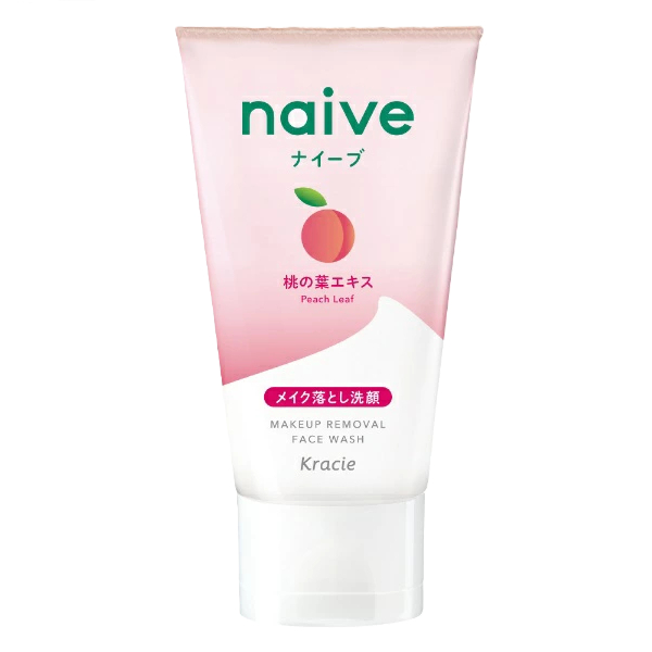 Kracie - Naive Makeup Removal Face Wash Peach Leaf - 45g von Kracie