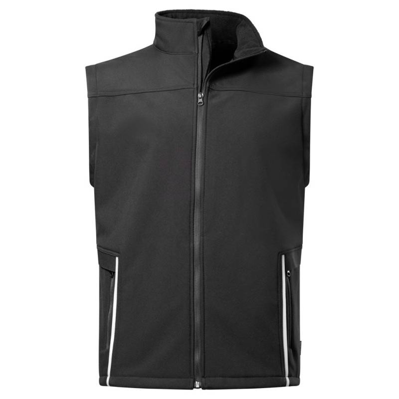 KRÄHE Freedom Softshellweste, schwarz, XS von Krähe WORKWEAR