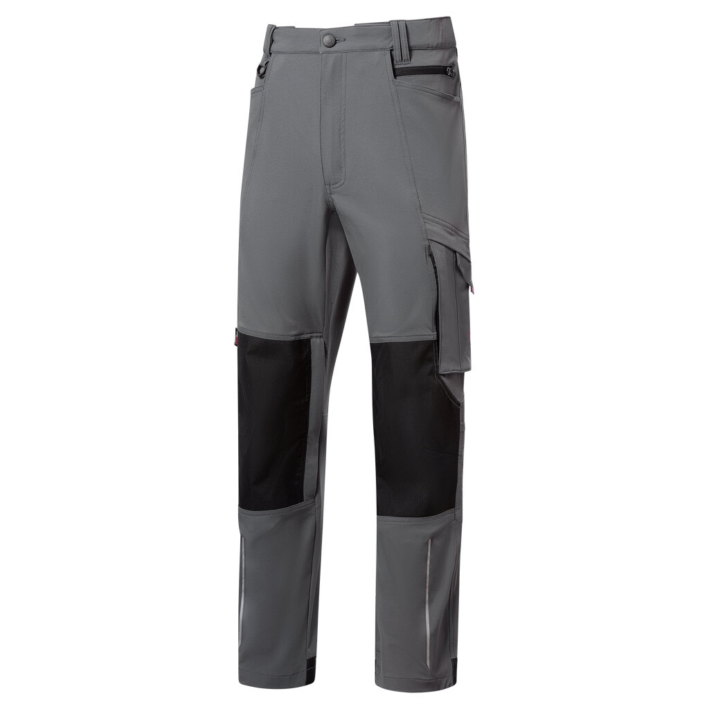 KRÄHE Freedom Stretch Bundhose, grau, 58 von Krähe WORKWEAR
