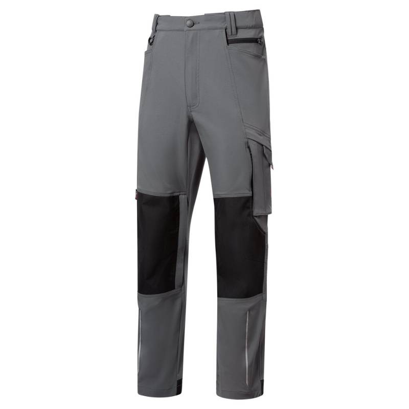 KRÄHE Freedom Stretch Bundhose, grau, 58 von Krähe WORKWEAR