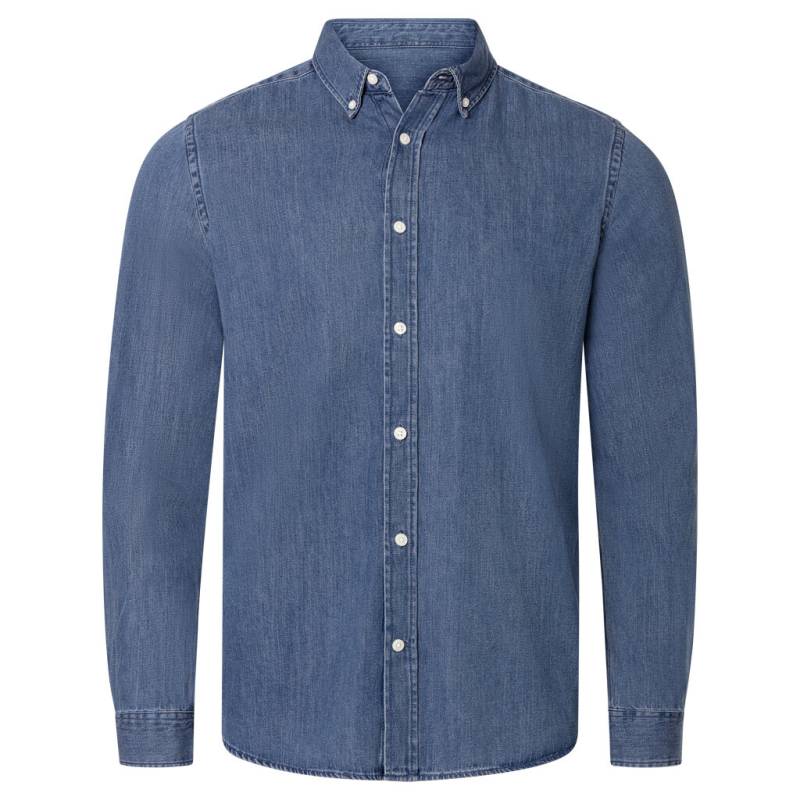 KRÄHE Jeanshemd, blue denim, XL von Krähe WORKWEAR