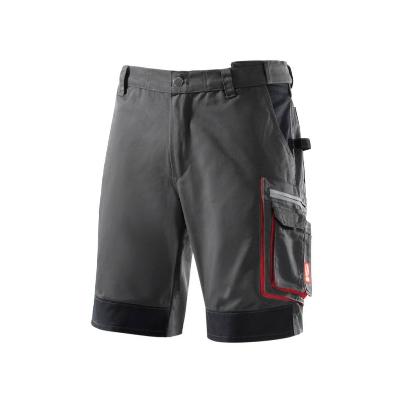 KRÄHE Performance Evo Bermuda, dunkelgrau anthrazit, 48 von Krähe WORKWEAR
