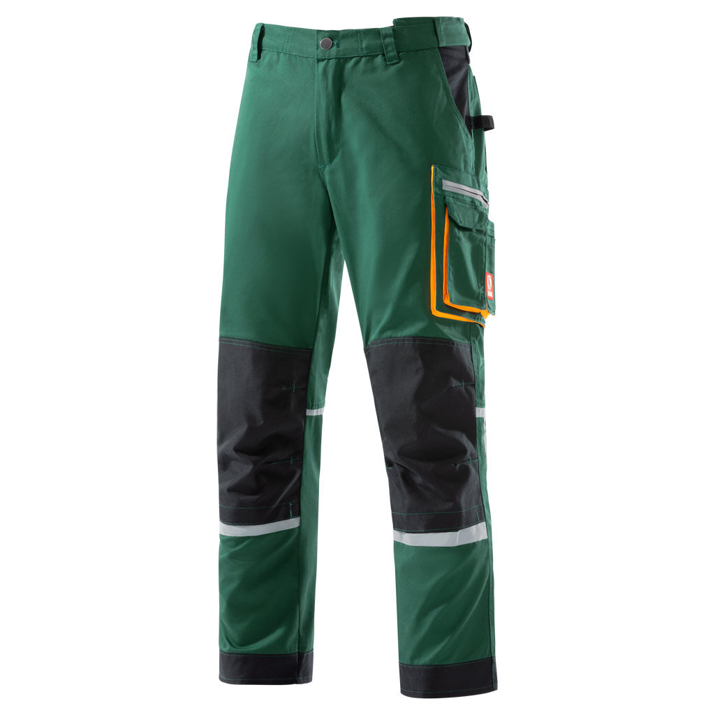 KRÄHE Performance Evo Bundhose, grün anthrazit, 90 von Krähe WORKWEAR