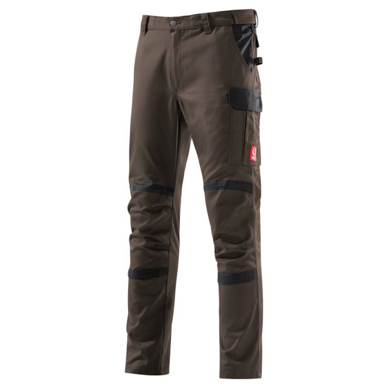 KRÄHE Profession Pro Evo Bundhose, braun anthrazit, 42 von Krähe WORKWEAR