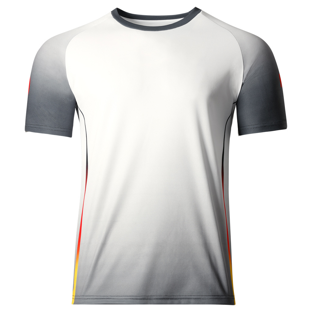 KRÄHE Sportshirt (Trikot) im Deutschland-Design, weiss, M von Krähe WORKWEAR