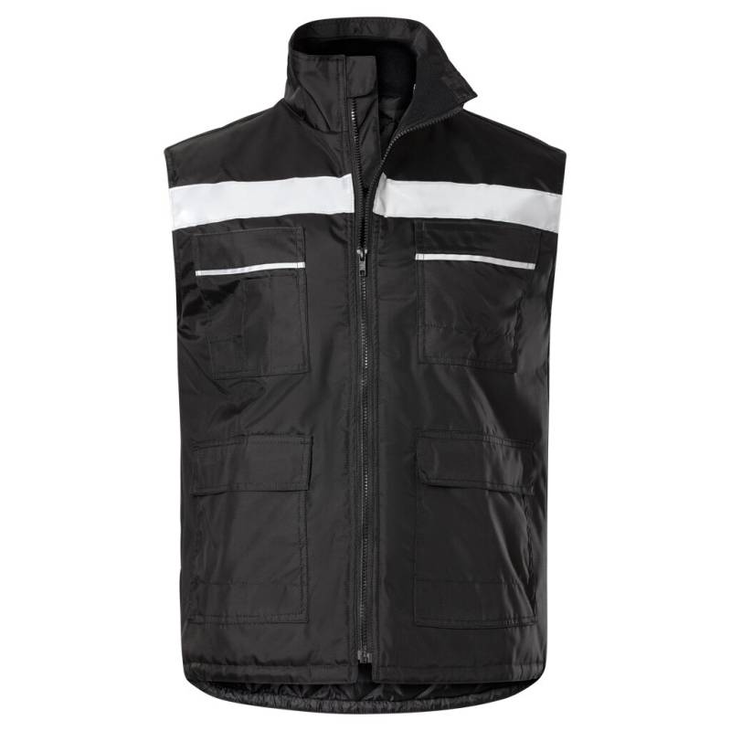 KRÄHE Thermoweste Multipocket, schwarz, XXL von Krähe WORKWEAR