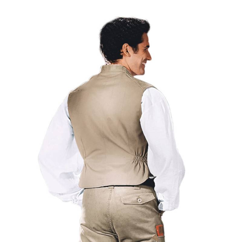 KRÄHE Panzer Zunftweste Young Classic, beige, 48 von Krähe Zunftkleidung