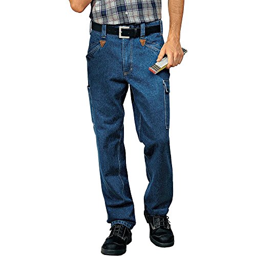 Krähe Company Worker-Jeans - strapazierfähig & robust in blau Größe 98 von Krähe