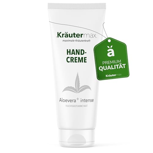 Aloe Vera Handcreme Naturkosmetik Hand und Nagelcreme Hautpflege 1 x 70 ml von Kräutermax.