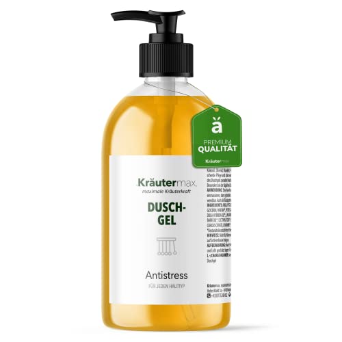 Anti Stress Duschgel und Shampoo Antistress für Kinder und Erwachsene 1 x 500 ml von Kräutermax.