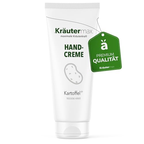 Kartoffel Handcreme Handbalsam Kartoffelcreme mit Macadamianuss Creme 1 x 70 ml von Kräutermax.