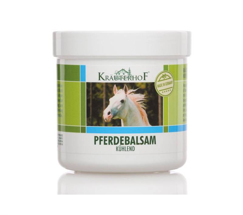 Kräuterhof Körperbalsam KräuterhoF Pferdebalsam 250 ml Kräuter Massagebalsam kühl, 1-tlg., Natürliche Kräuterextrakte, Kühlender Effekt von Kräuterhof