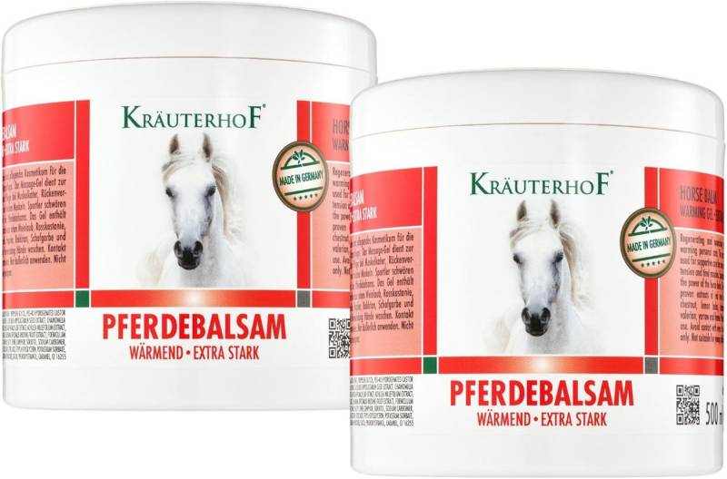 Kräuterhof Körpercreme Kräuterhof Pferdebalsam DUO (2x500ml) von Kräuterhof