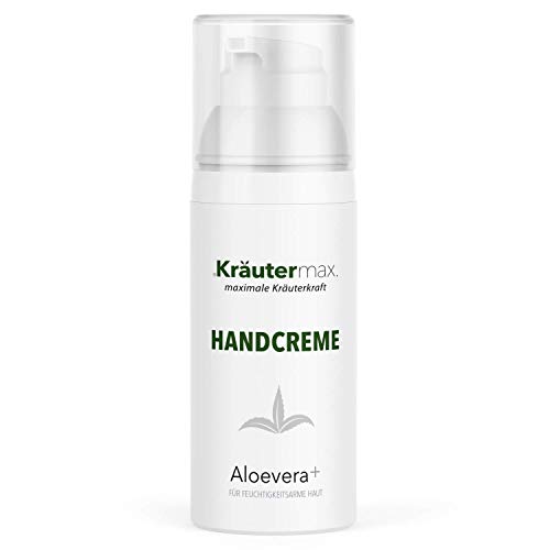 Kräutermax. Aloe Vera Handcreme Hand und Nagelcreme Ohne Parabene, 50 ml von Kräutermax.