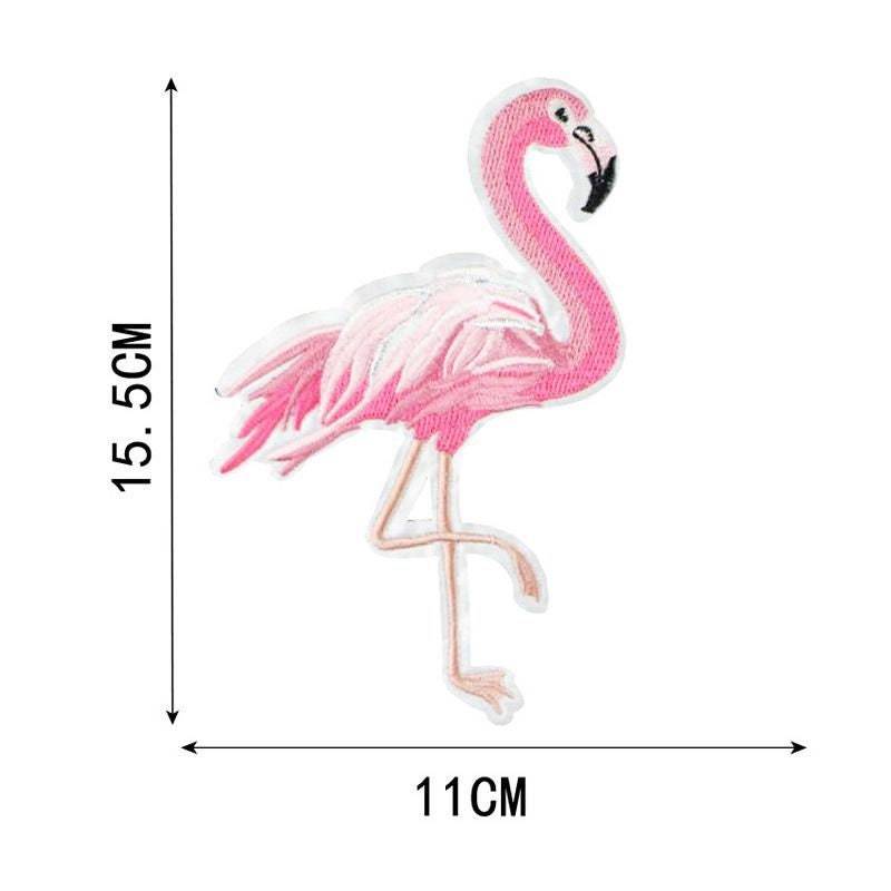 1Pc Rosa Flamingo Stoff-Aufnäher Gestickt Nähen Applique Patch Diy-Kunst-Geschenk-Kostüm Abzeichen Für Jeans Jacke Kleidung 110mm X 155mm 1Pc Rosa Flamingo Stoff-Aufnäher Gestickt Nähen Applique Patch Diy-Kunst-Geschenk-Kostüm Abzeichen Für Jeans Jacke Kleidung 110mm X 155mm von KraftikaShop