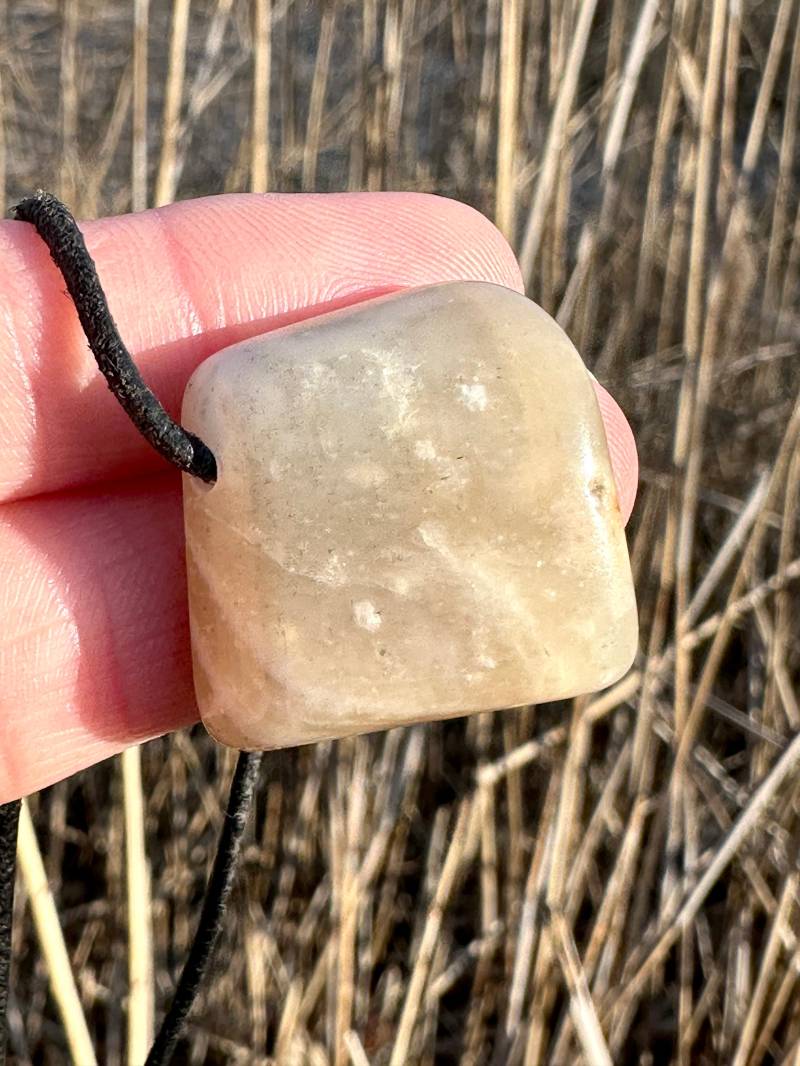 Echter Mondstein Anhänger Für Selbstliebe von Kraftkristall