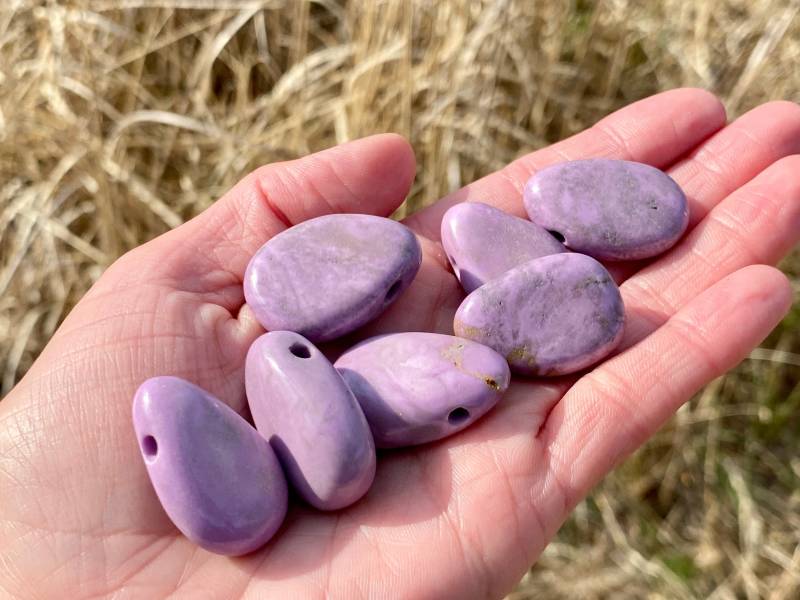 Echter Phosphosiderit Anhänger | Chakra Meditation Spiritualität von Kraftkristall