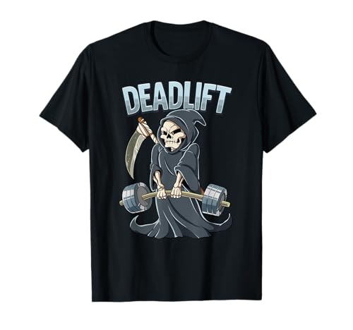 Kraftsport Geschenk Deadlift Bodybuilding Fitness Gym T-Shirt, Herren, Schwarz, Kurzarm, S von Kraftsport Geschenk