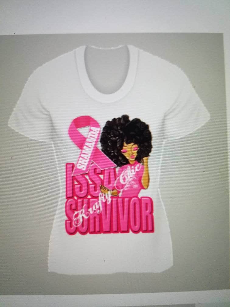 Brust Krebs-Überlebenden Tshirt Brust Krebs-Überlebenden Tshirt von KraftyChicBoutique