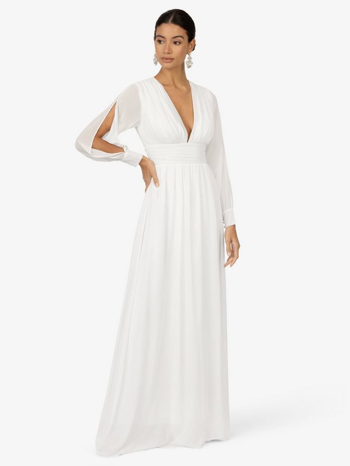 Kraimod Abendkleid Abendkleid mit geschlitzten lange Ärmeln Kraimod Abendkleid Abendkleid mit geschlitzten lange Ärmeln von Kraimod