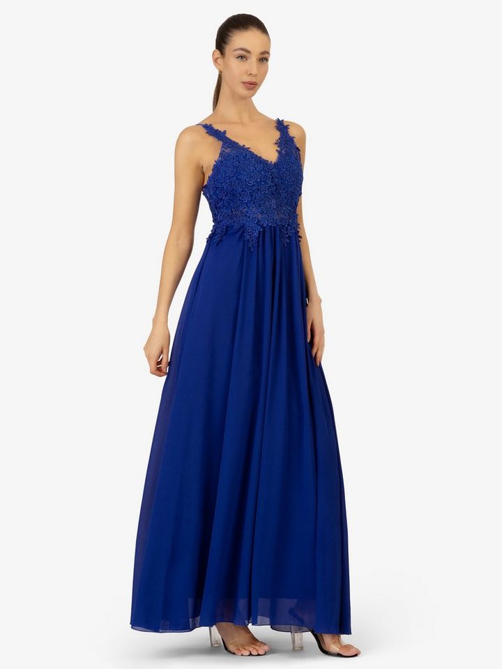 Kraimod Abendkleid aus Chiffon, Spitze und Mesh von Kraimod