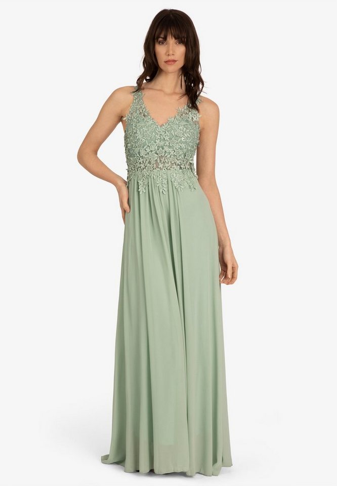 Kraimod Abendkleid aus Chiffon, Spitze und Mesh Kraimod Abendkleid aus Chiffon, Spitze und Mesh von Kraimod
