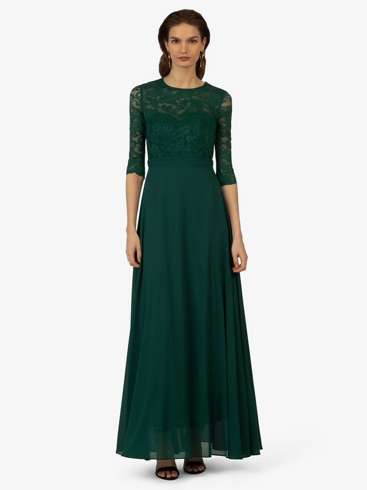 Kraimod Abendkleid aus hochwertigem Polyester Material mit Rundhalsausschnitt von Kraimod