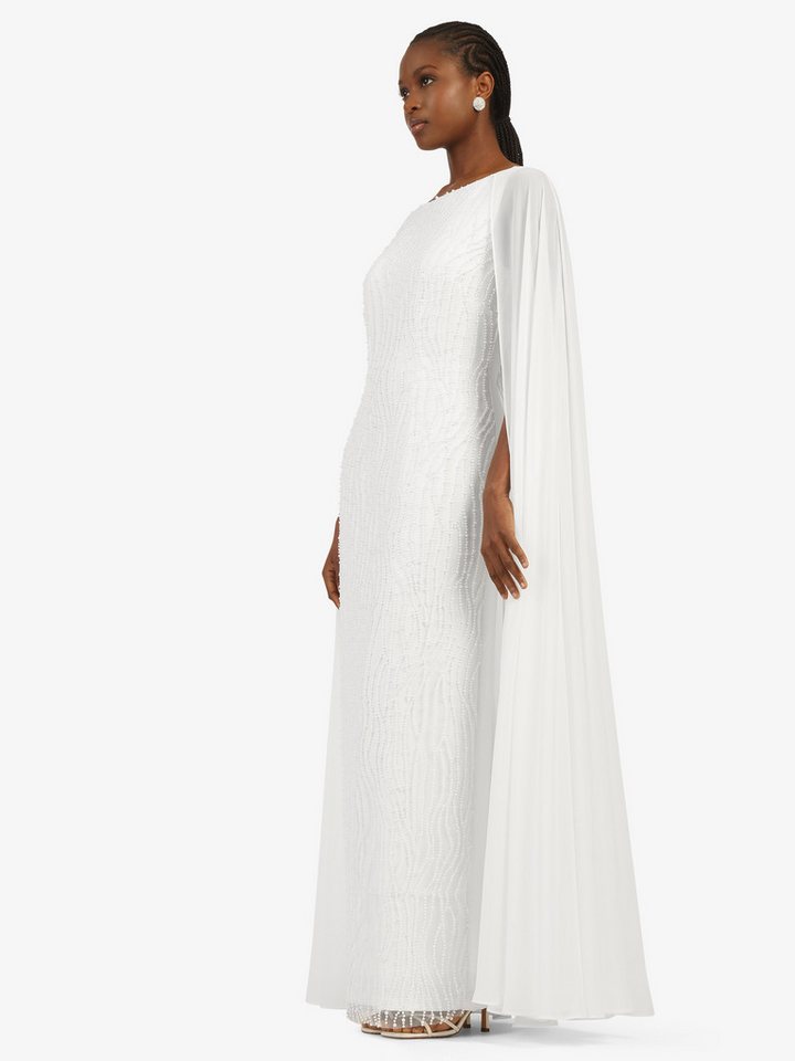 Kraimod Abendkleid mit Cape und zartem Glitzerdetail von Kraimod