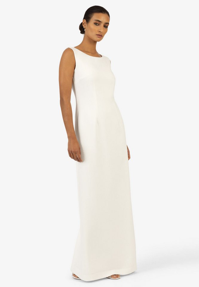 Kraimod Abendkleid mit Rückenschlitz und Rundhals von Kraimod