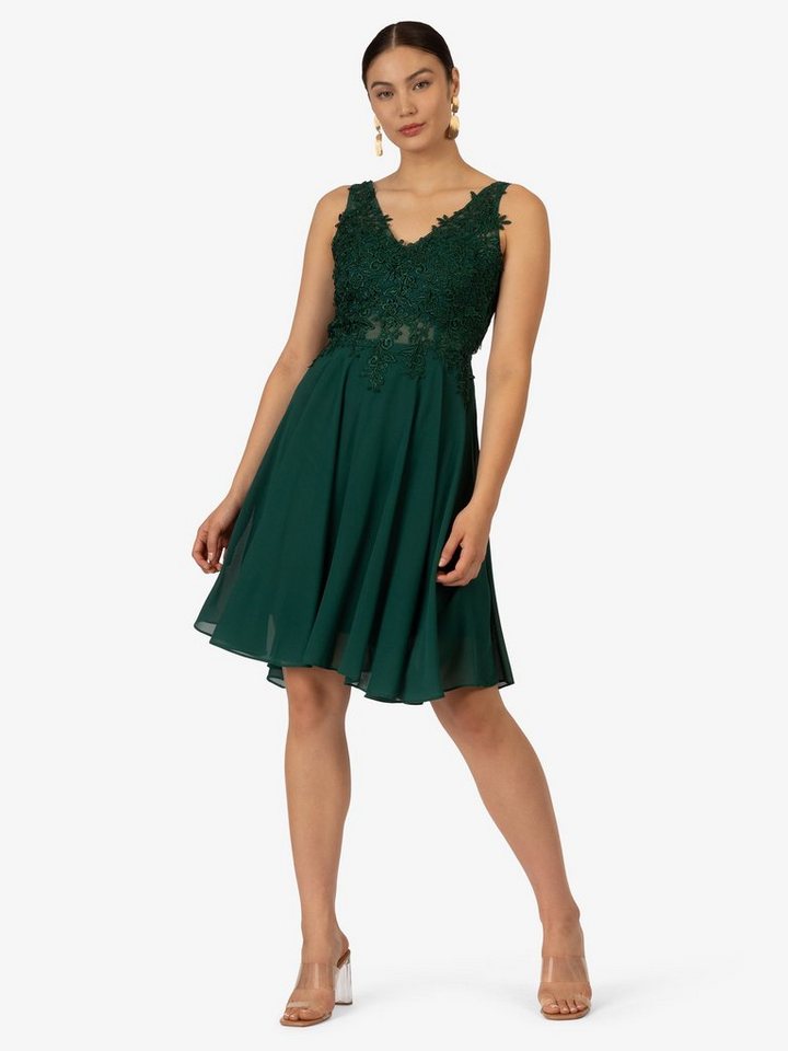 Kraimod Cocktailkleid aus Chiffon, Mesh und Spitze von Kraimod