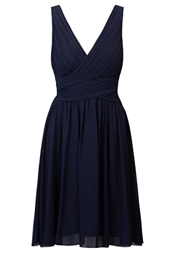 Kraimod Damen Chiffonkleid, Navy, 38 EU von Kraimod