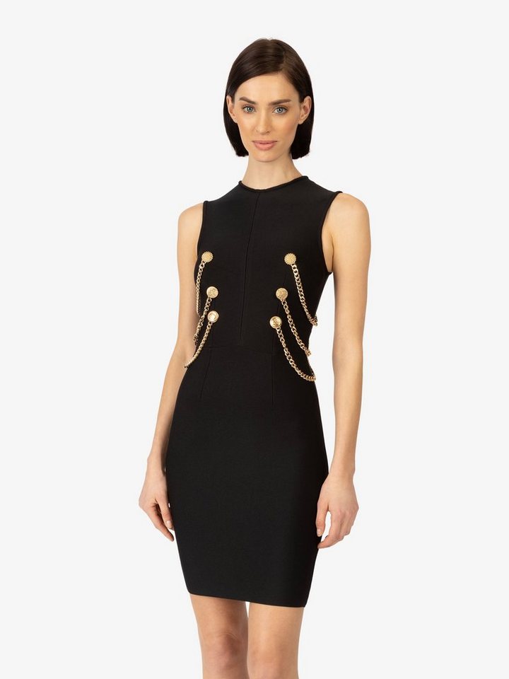 Kraimod Etuikleid mit goldfarbenen Verzierungen von Kraimod