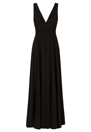 Kraimod Damen Abendkleid Aus Hochwertigem Material Mit Rückenausschnitt Special Occasion Dress, Schwarz, 40 EU von Kraimod