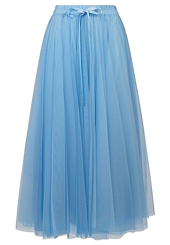 Kraimod Women's Rock Skirt, Sky Blue, 36 von Kraimod