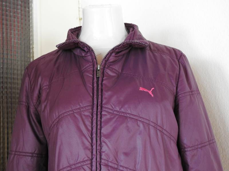 Lässige Herbst/Winterjacke in Schönem Lila von KramKunstundKrempel