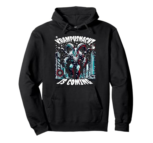 Krampusnacht Is Coming Herren Damen Kind Weihnachten Krampus Nacht Pullover Hoodie von Krampusnacht Is Coming Old World Christmas Krampus